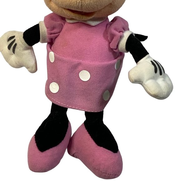 Plush Toy Minnie Mouse in Pink 9-10 inch - Picture 3 of 6